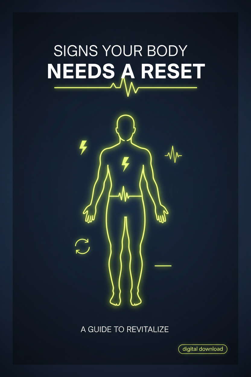 Signs Your Body Needs a Reset: The Complete Wellness Guide
